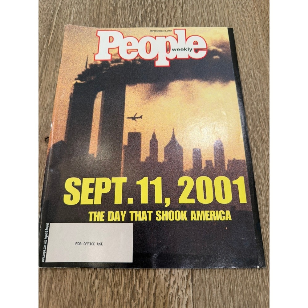 People Weekly Magazine Sept 24 2001 9/11 Tribute Issue Day That Shook America‎